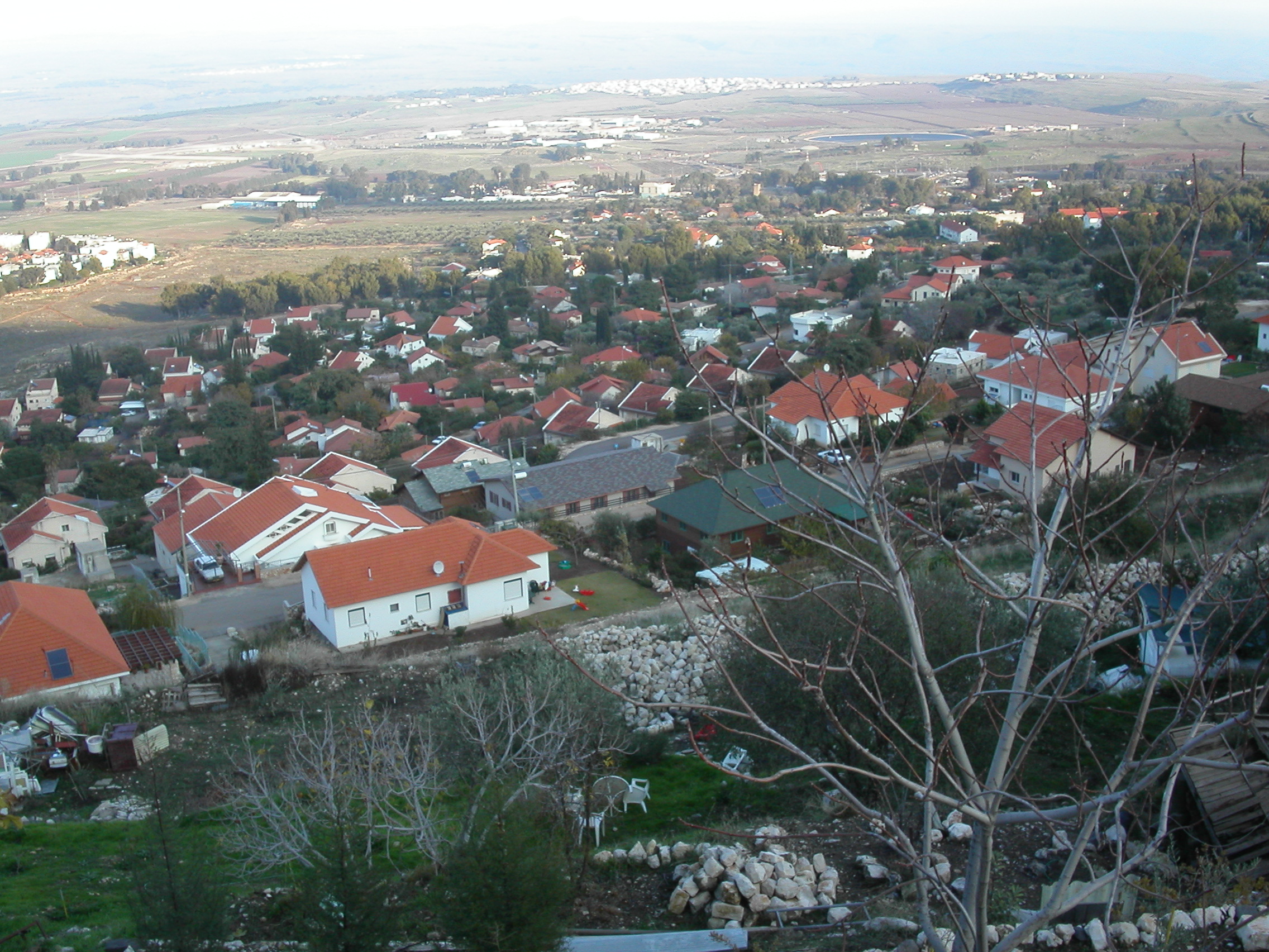 Rosh Pina town at the north of Israel.